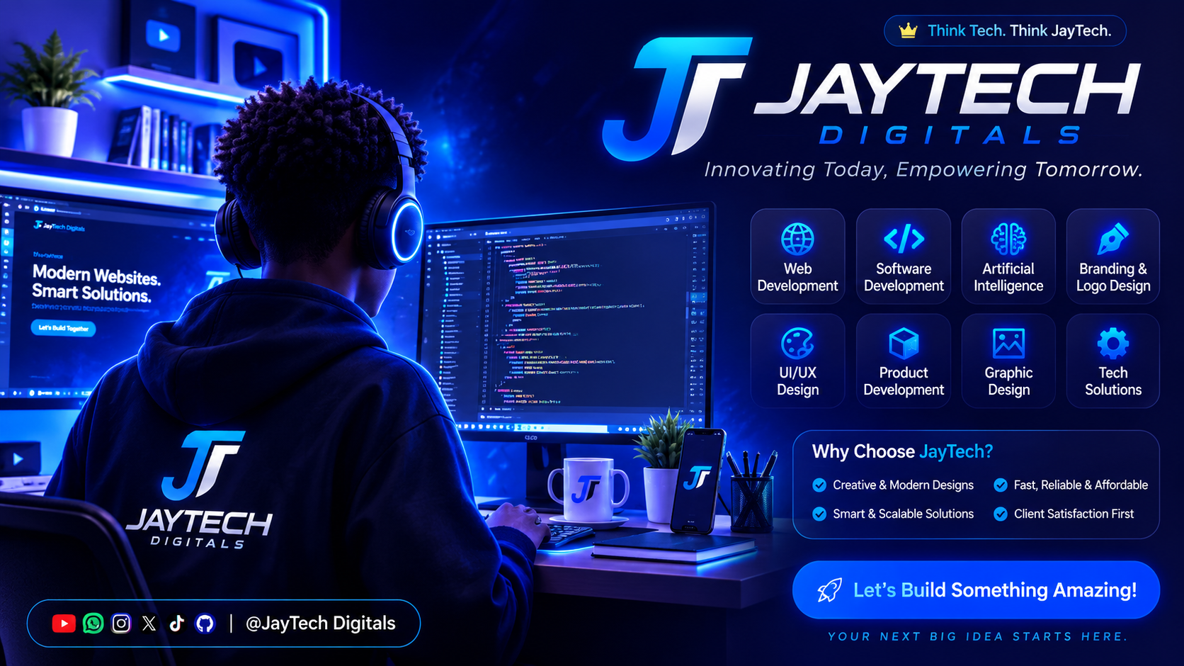 JAY-TECH web design team